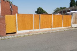 Fence Replacement and Garden Door